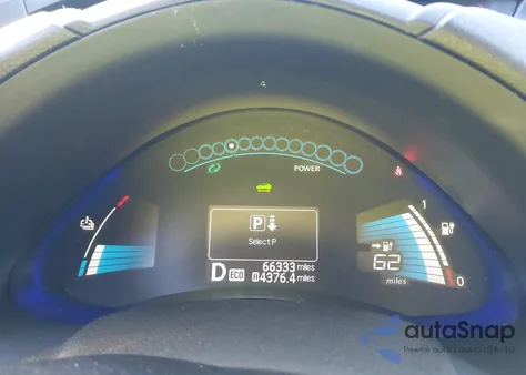 2015 Nissan Leaf Sl из США, поврежденный, VIN 1N4AZ0CP2FC307749